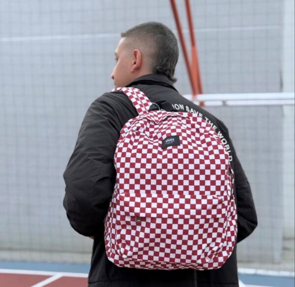 Maleta Vans red/chess